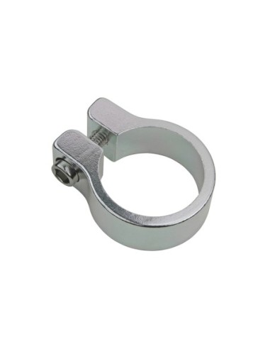 Alloy Seatpost Clamp Outer Diameter 34.9mm Chrome.
